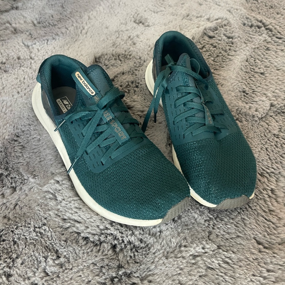 New Balance teal sneakers